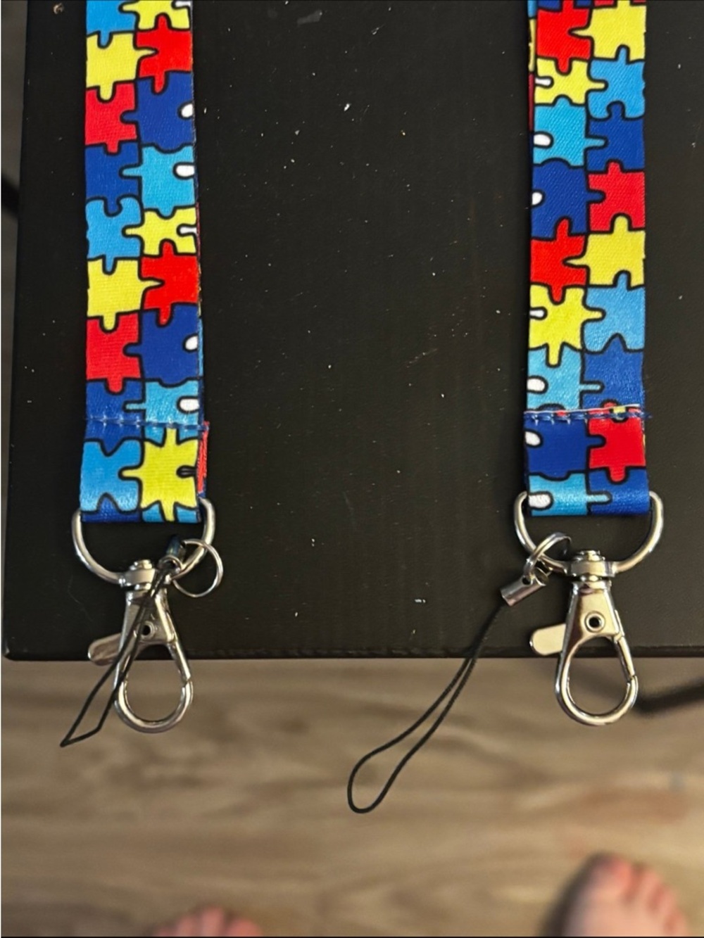 2 autism lanyards - Picture 3 of 4